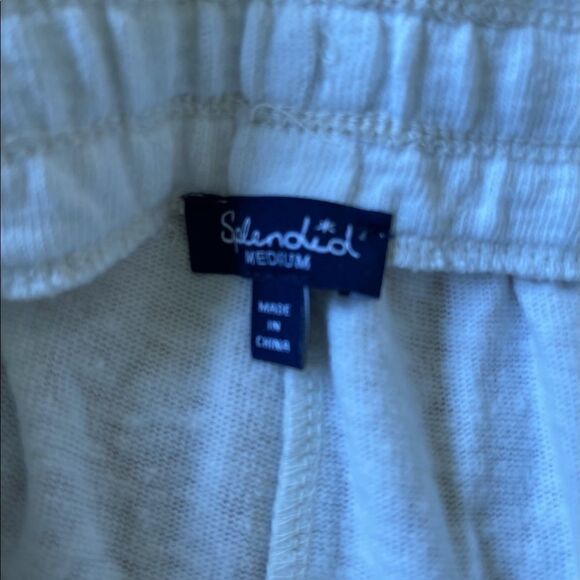 SPLENDID White Tie Dye Drawstring Joggers.Size M - Picture 8 of 11